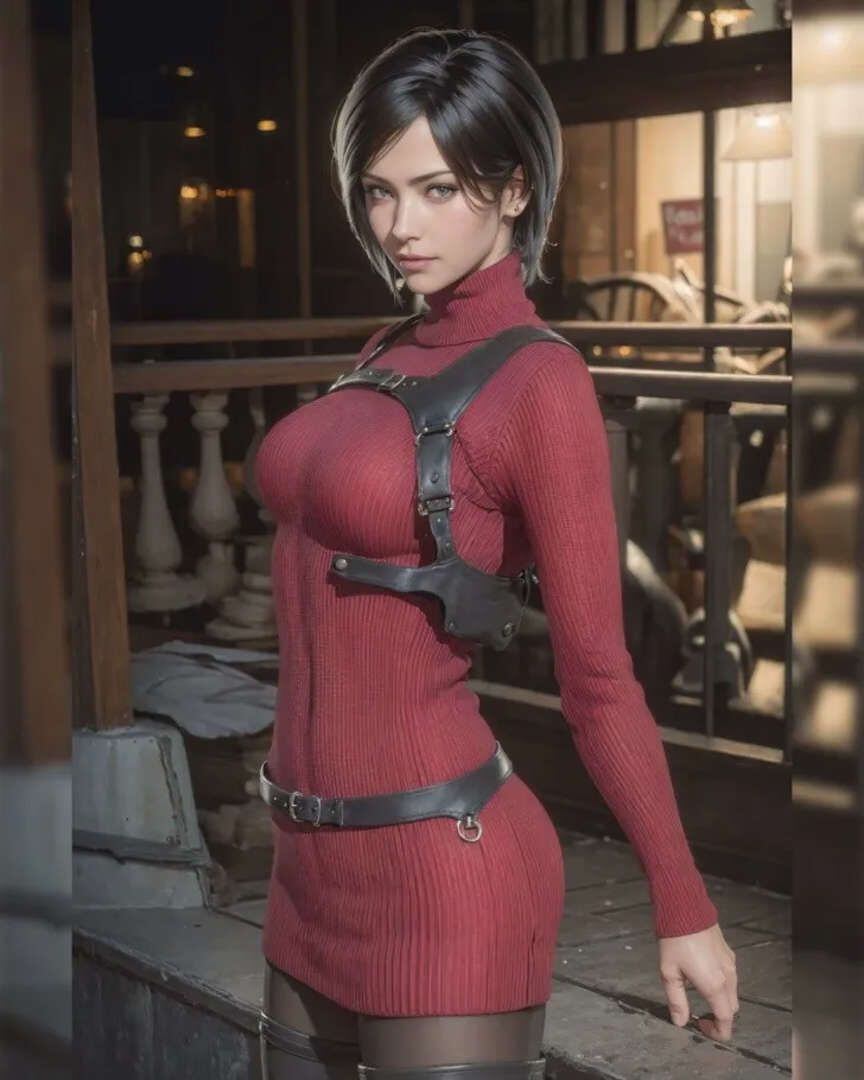 La inteligencia artificial recrea el rostro de Ada Wong, la espía de ...