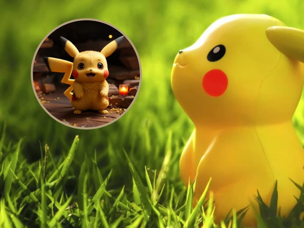 Pikachu en stop motion: cómo sería el Pokémon más famoso según la Inteligencia Artificial